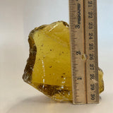 Amber Yellow, 9.1 oz, Slag Glass Cullet, Landscaping, Aquarium Rock, Sorcerer Stone, Sun Catcher, Garden, Art, FREE SHIP