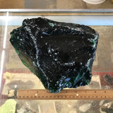 Emerald Green 9.75# Slag Glass Cullet Aquarium Rock Landscaping Sorcerer Stone Sun Catcher FREE SHIP