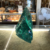 Teal 8.75 lb Slag Glass Cullet Aquarium Rock Landscaping Sorcerer Stone Garden Turquoise Sun Catcher FREE SHIP
