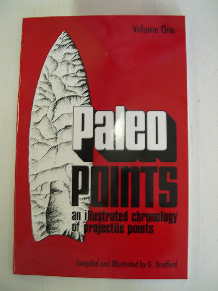 Book Paleo Points Indian Arrowhead Native American Artifact Relic Clovis Project New FREE SHIPPING