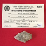 5596* Adena Dickson Point Arrowhead Native American Relic Arkansas Indian Artifact Chert Authentic Prehistoric FREE SHIP
