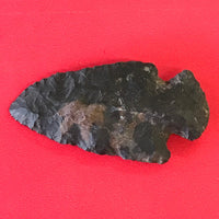 5597* Dovetail Point Arrowhead Native American Relic Arkansas Indian Artifact Ryolite Authentic Prehistoric FREE SHIP