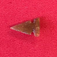 5616* Desert Delta Point Arrowhead Oregon Artifact Orange Agate Relic Authentic FREE SHIP