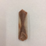 Natural Hourglass Selenite Mineral Display Specimen 2 1/8" Hour Glass Brown Translucent FREE SHIP