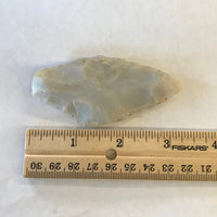 5446* Ancient Gary Point Real Arrowhead Native American Artifact Arkansas Relic Indian Authentic FREE SHIP