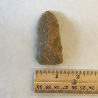 5447* Ancient Square Back Knife Real Arrowhead Native American Artifact Arkansas Relic Indian Authentic FREE SHIP