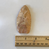Ancient Square Back Knife Arrowhead Native American Artifact Indian Relic Arkansas Prehistoric Real 5476* FREE SHIP