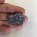 Grape Agate Purple Blue Green Chalcedony Mineral Specimen Botryoidal Rock Display Indonesia 14 Grams FREE SHIPPING