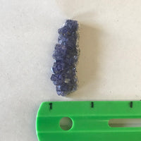 Purple Fluroite 2" Mineral Specimen Display Jewelry Pendant Wire Wrap 10 Grams Fluorite Crystal Cubes FREE SHIPPING