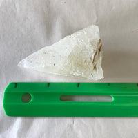 Dogtooth Calcite Mineral Specimen Texas Gemmy Clear White 3" 100 Grams Dog Tooth FREE SHIP
