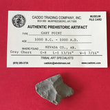 5513 Gary Point Arrowhead Authentic Native American Arkansas Relic Indian Artifact Prehistoric FREE SHIP