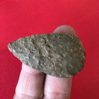 5514* Abasolo Point Arrowhead Authentic Native American Oklahoma Relic Indian Artifact Chert FREE SHIP