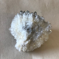Sparkly Rhombohedral Clear Calcite Specimen Wisconsin Mineral Crystal 2" 52 Grams FREE SHIP