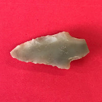 5573* Gary Point Arrowhead Native American Relic Indian Artifact Arkansas Novaculite Authentic FREE SHIP