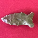 5574* Hickory Ridge Point Arrowhead Native American Relic Indian Artifact Arkansas Novaculite Authentic FREE SHIP