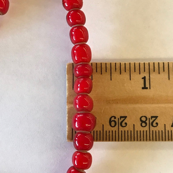 Vintage Red Glass Bead Mix – Estate Beads & Jewelry